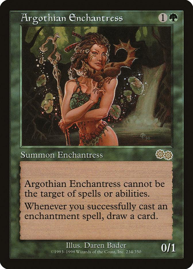 Argothian Enchantress [Urza's Saga] - Rocket TCG