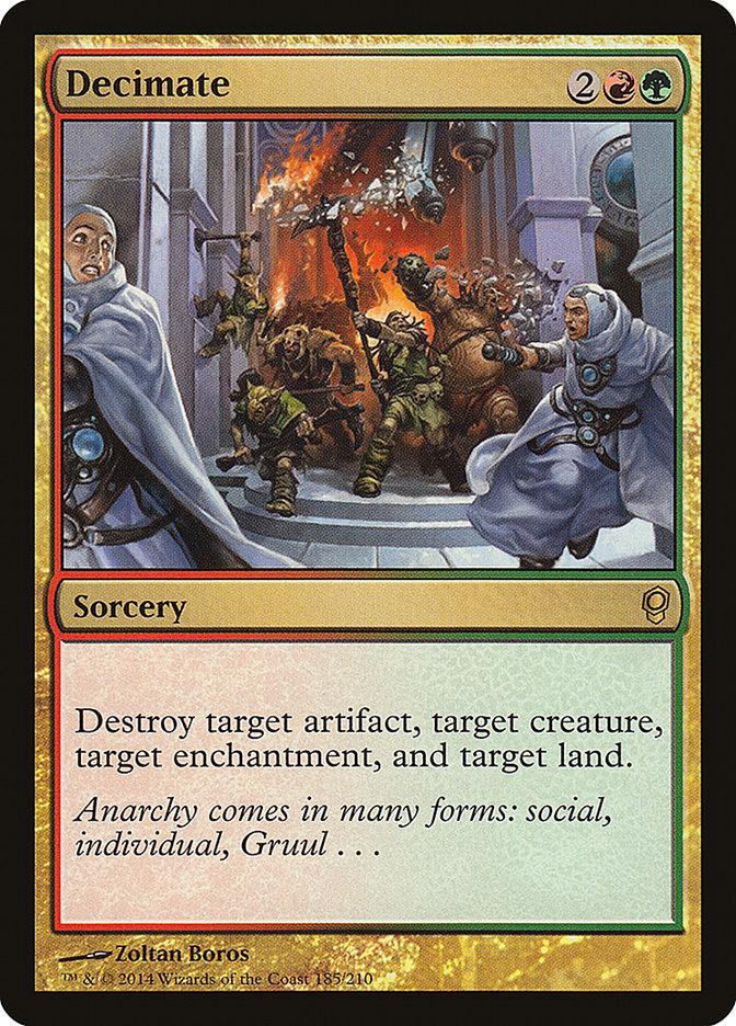 Decimate [Conspiracy] - Rocket TCG