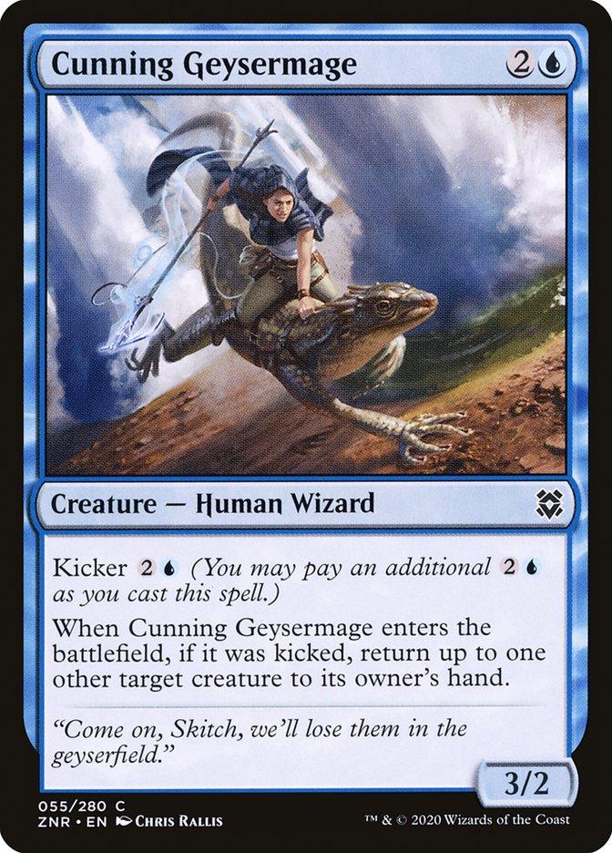 Cunning Geysermage [Zendikar Rising] - Rocket TCG