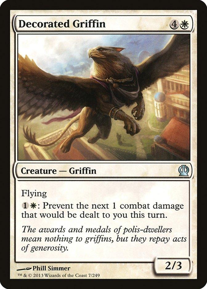 Decorated Griffin [Theros] - Rocket TCG