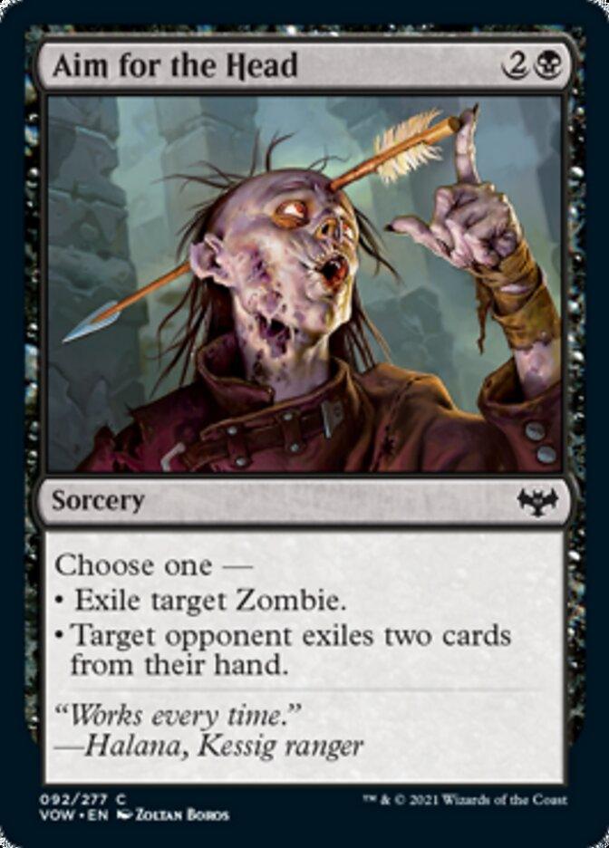 Aim for the Head [Innistrad: Crimson Vow] - Rocket TCG