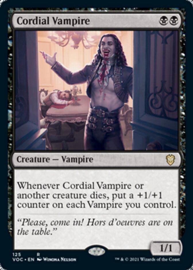 Cordial Vampire [Innistrad: Crimson Vow Commander] - Rocket TCG