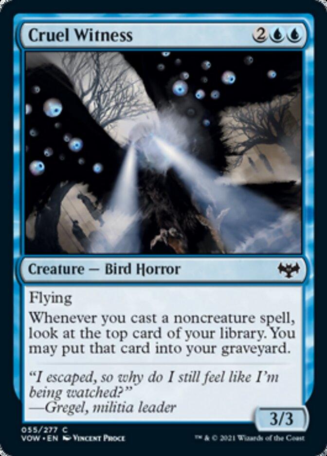 Cruel Witness [Innistrad: Crimson Vow] - Rocket TCG