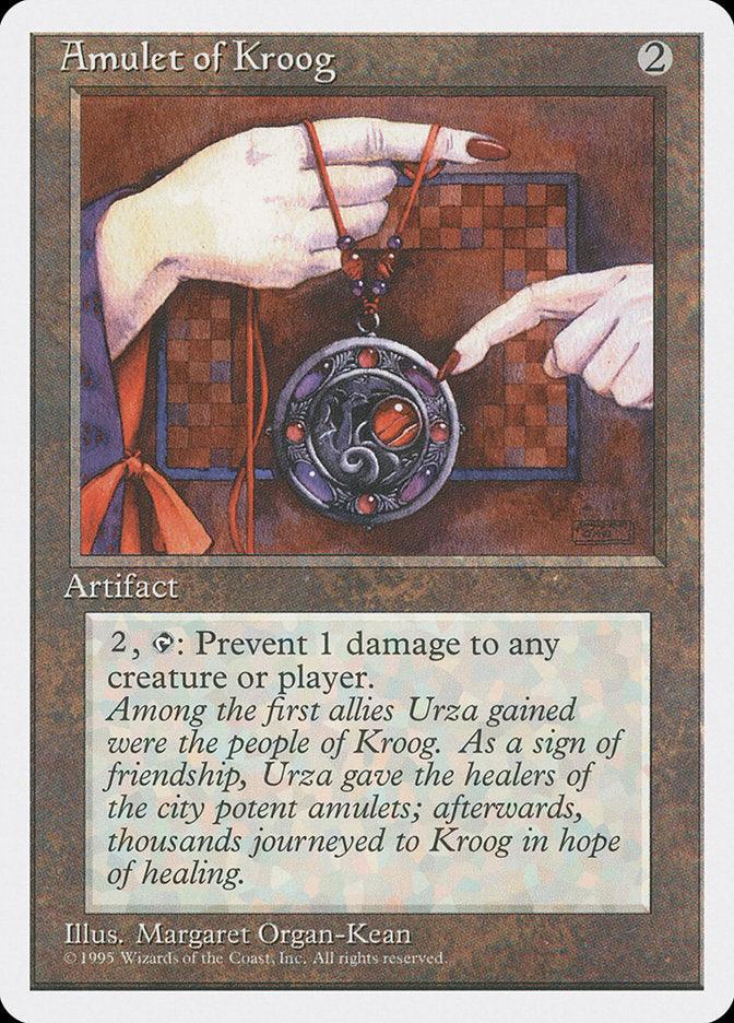 Amulet of Kroog [Fourth Edition] - Rocket TCG