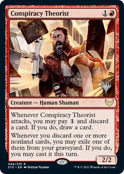 Conspiracy Theorist (Promo Pack) [Strixhaven: School of Mages Promos] - Rocket TCG