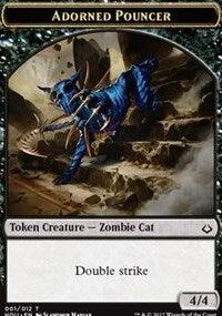 Adorned Pouncer // Horse Double-sided Token [Hour of Devastation Tokens] - Rocket TCG