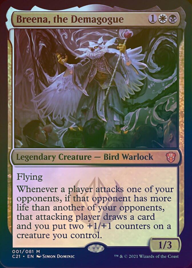 Breena, the Demagogue (Display Commander) [Commander 2021] - Rocket TCG