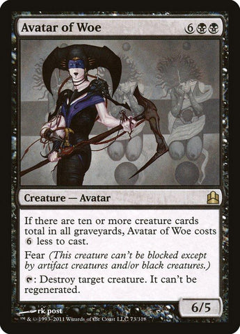 Avatar of Woe [Commander 2011] - Rocket TCG