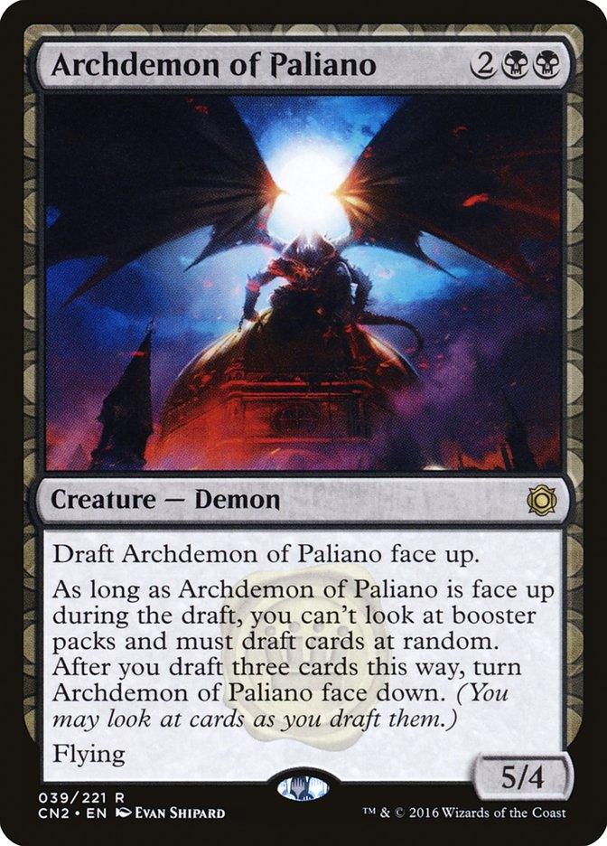 Archdemon of Paliano [Conspiracy: Take the Crown] - Rocket TCG