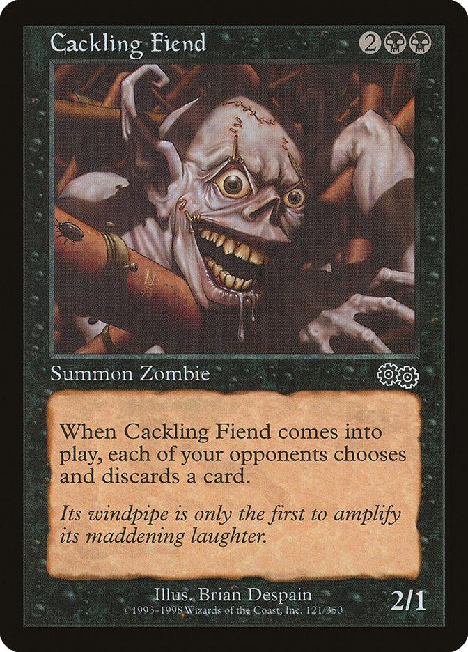 Cackling Fiend [Urza's Saga] - Rocket TCG