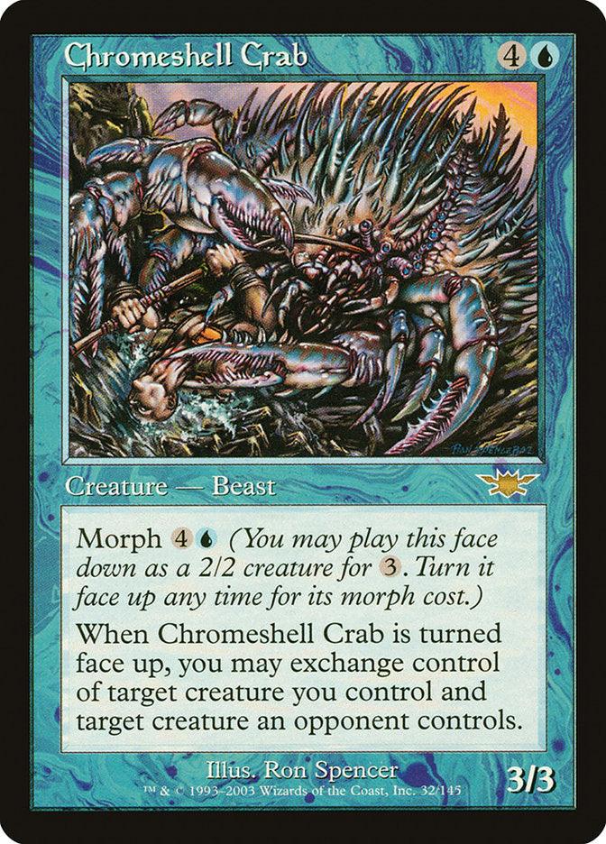 Chromeshell Crab [Legions] - Rocket TCG