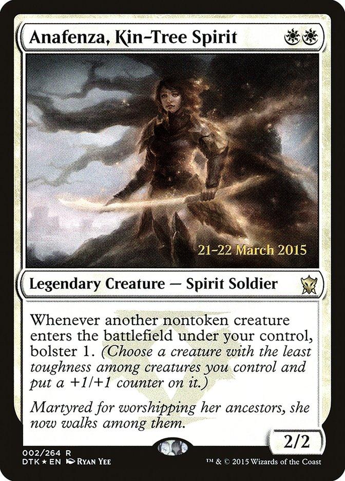 Anafenza, Kin-Tree Spirit [Dragons of Tarkir Prerelease Promos] - Rocket TCG