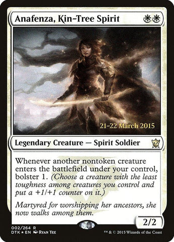 Anafenza, Kin-Tree Spirit [Dragons of Tarkir Prerelease Promos] - Rocket TCG