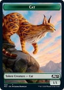 Cat (020) // Soldier Double-sided Token [Core Set 2021 Tokens] - Rocket TCG
