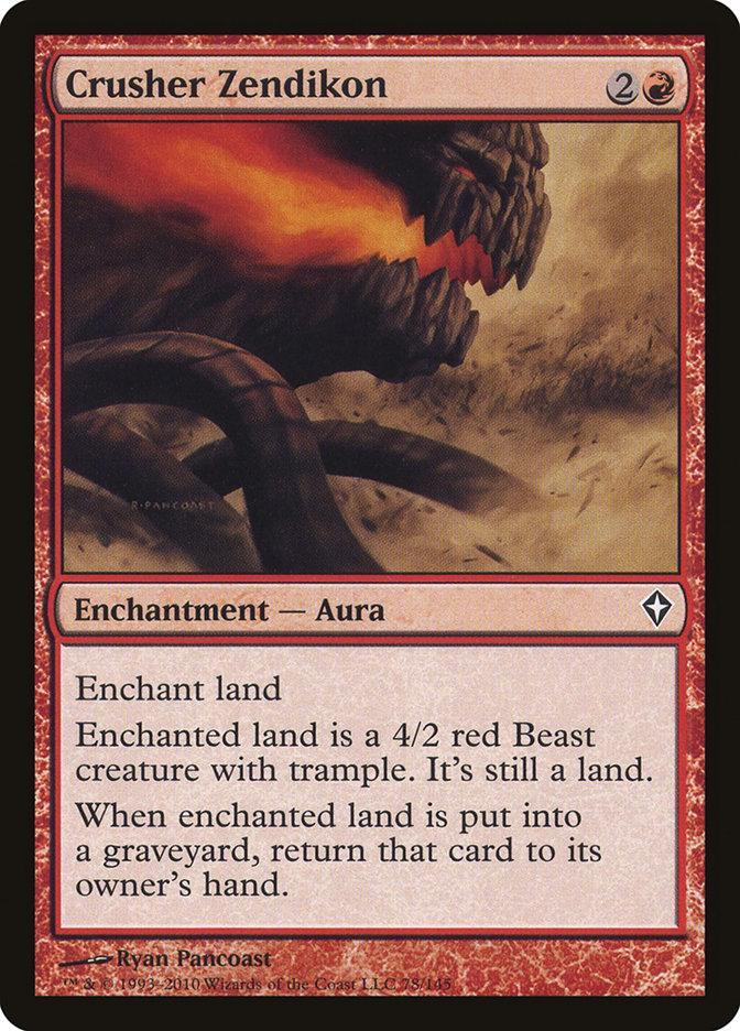 Crusher Zendikon [Worldwake] - Rocket TCG