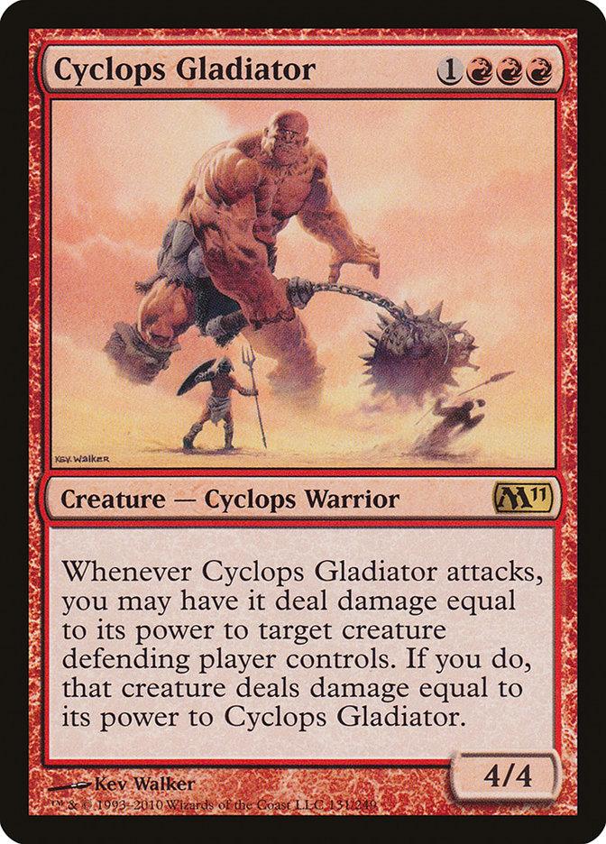 Cyclops Gladiator [Magic 2011] - Rocket TCG