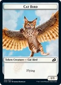 Cat Bird // Human Soldier (003) Double-sided Token [Ikoria: Lair of Behemoths Tokens] - Rocket TCG