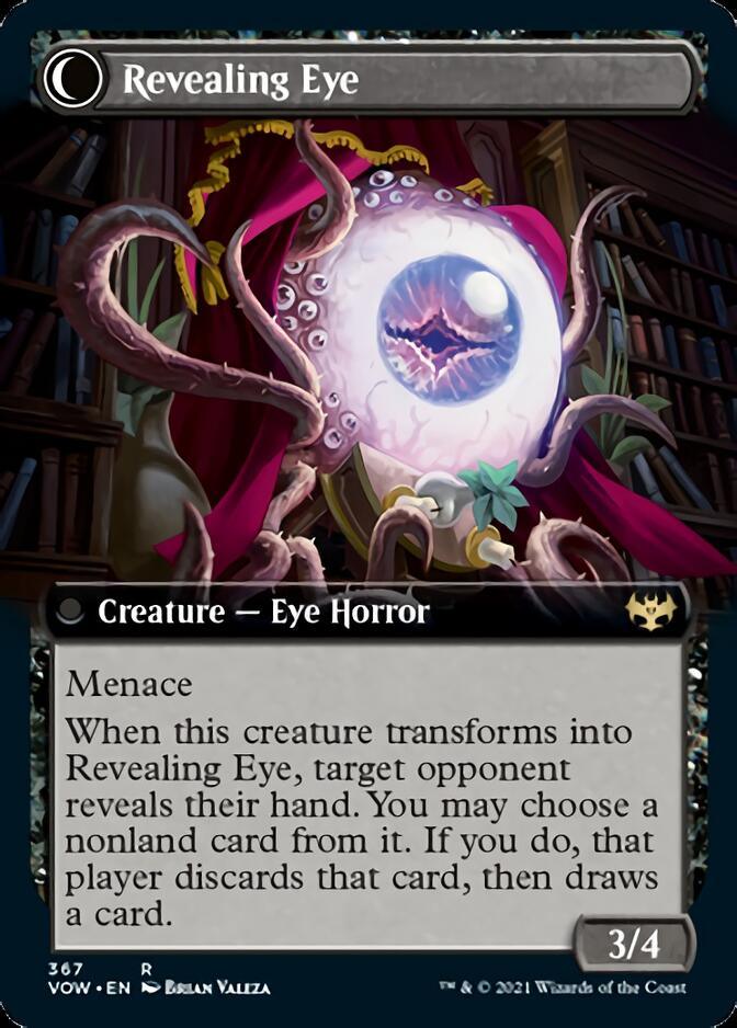 Concealing Curtains // Revealing Eye (Extended Art) [Innistrad: Crimson Vow] - Rocket TCG