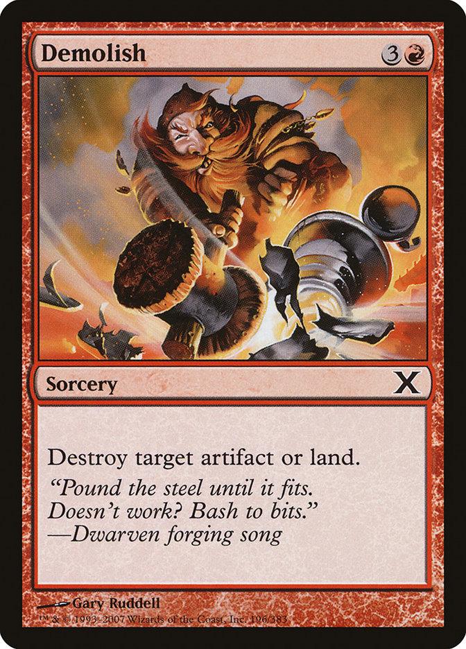 Demolish [Tenth Edition] - Rocket TCG