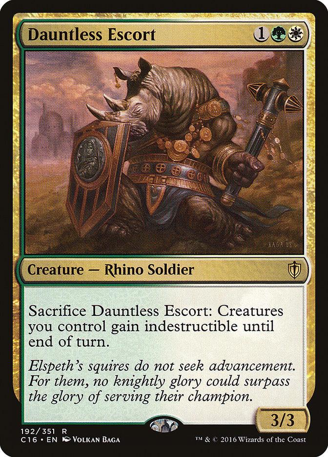 Dauntless Escort [Commander 2016] - Rocket TCG