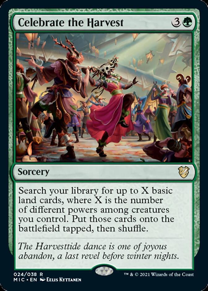 Celebrate the Harvest [Innistrad: Midnight Hunt Commander] - Rocket TCG