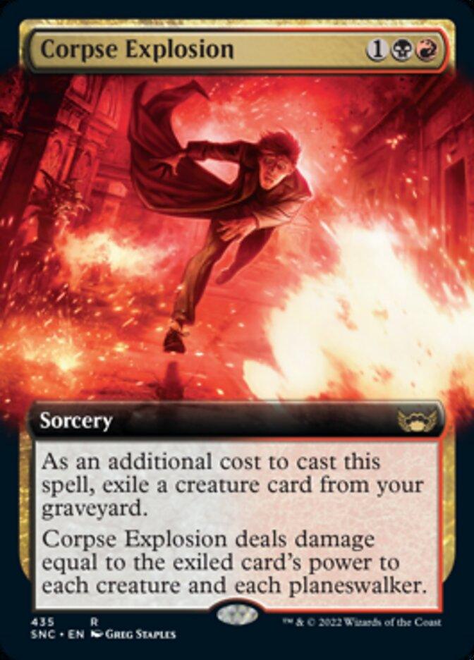 Corpse Explosion (Extended Art) [Streets of New Capenna] - Rocket TCG