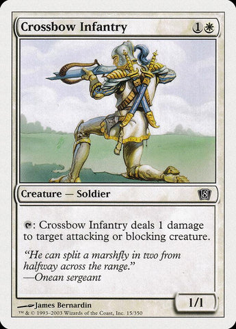 Crossbow Infantry [Eighth Edition] - Rocket TCG