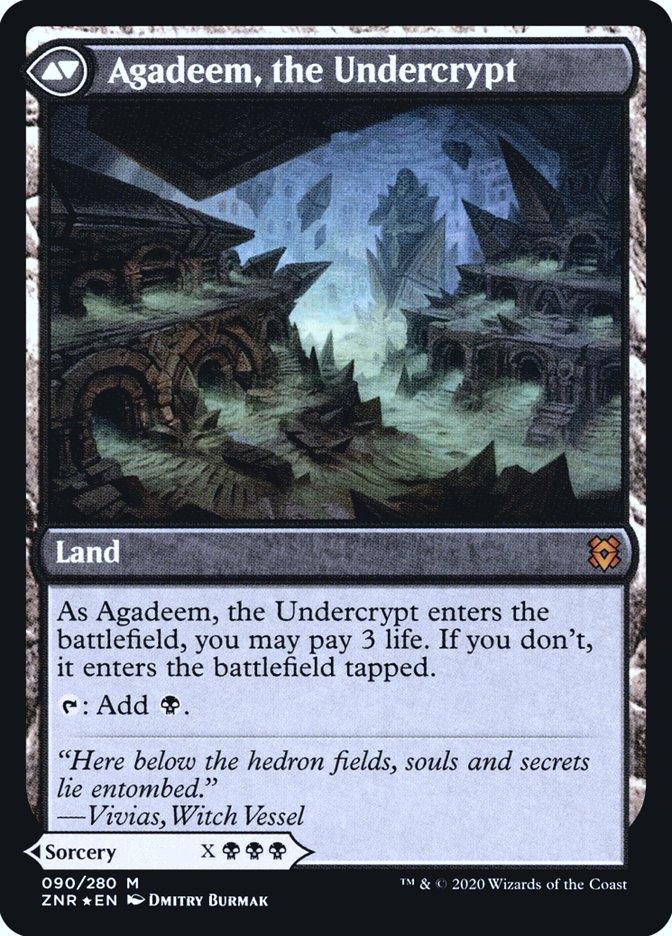 Agadeem's Awakening // Agadeem, the Undercrypt [Zendikar Rising Prerelease Promos] - Rocket TCG
