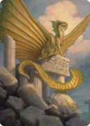 Ancient Gold Dragon Art Card (05) [Commander Legends: Battle for Baldur's Gate Art Series] - Rocket TCG