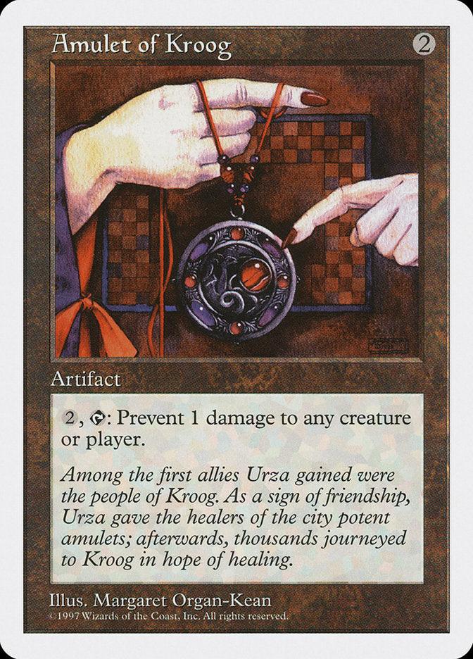 Amulet of Kroog [Fifth Edition] - Rocket TCG