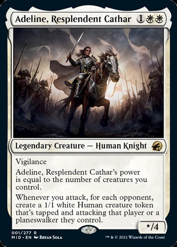 Adeline, Resplendent Cathar [Innistrad: Midnight Hunt] - Rocket TCG