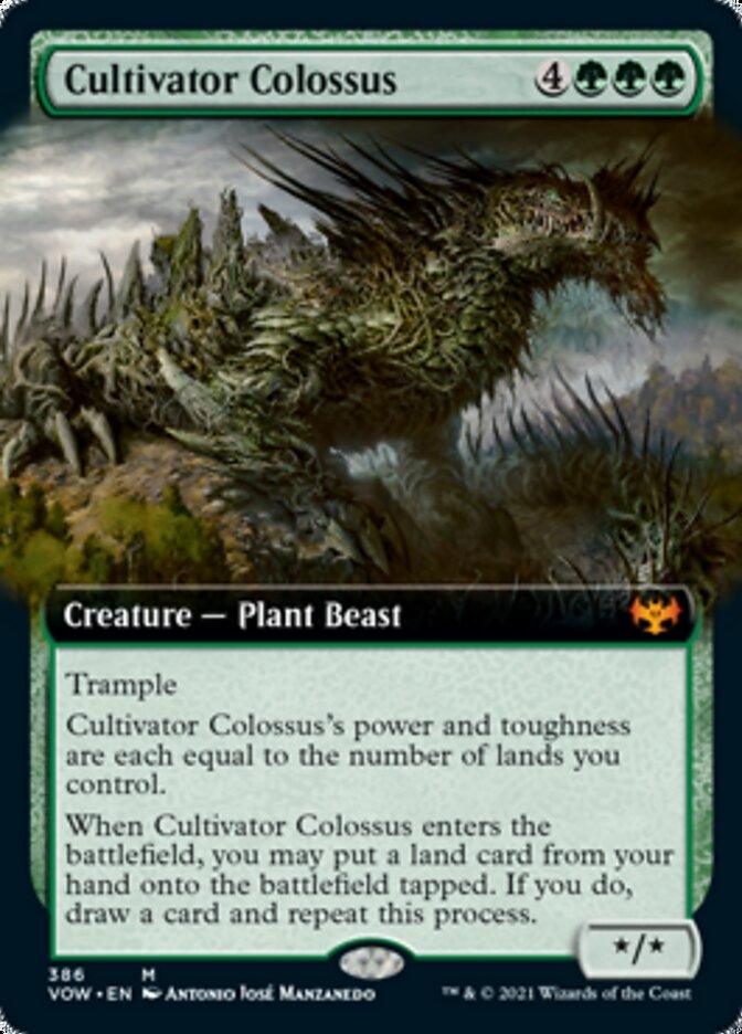 Cultivator Colossus (Extended Art) [Innistrad: Crimson Vow] - Rocket TCG