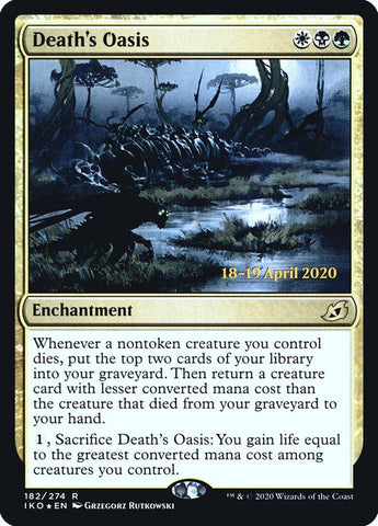 Death's Oasis [Ikoria: Lair of Behemoths Prerelease Promos] - Rocket TCG