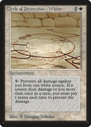 Circle of Protection: White [Beta Edition] - Rocket TCG