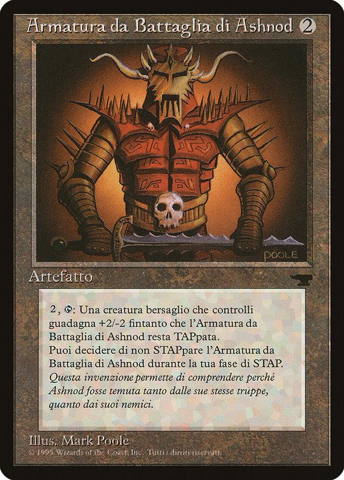 Ashnod's Battle Gear (Italian) - "Armatura da Battaglia di Ashnod" [Rinascimento] - Rocket TCG