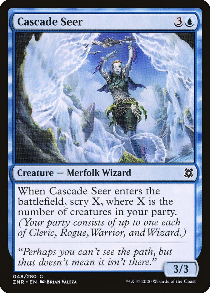 Cascade Seer [Zendikar Rising] - Rocket TCG