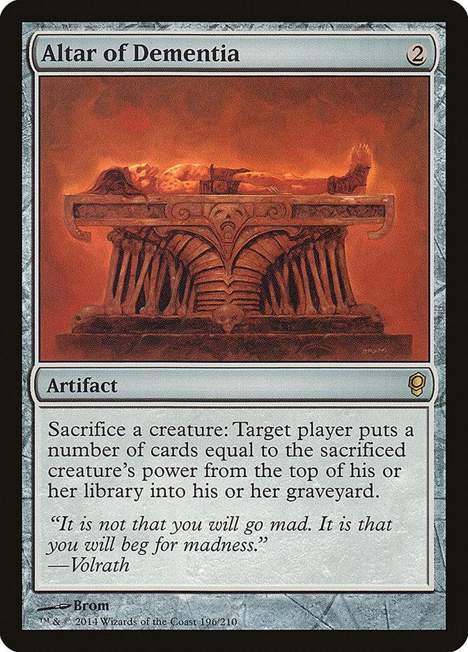 Altar of Dementia [Conspiracy] - Rocket TCG