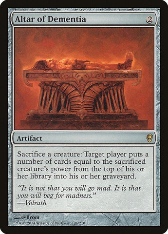 Altar of Dementia [Conspiracy] - Rocket TCG