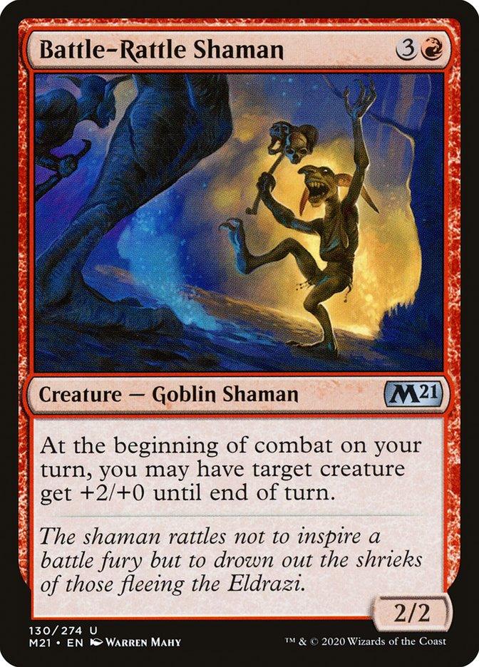 Battle-Rattle Shaman [Core Set 2021] - Rocket TCG