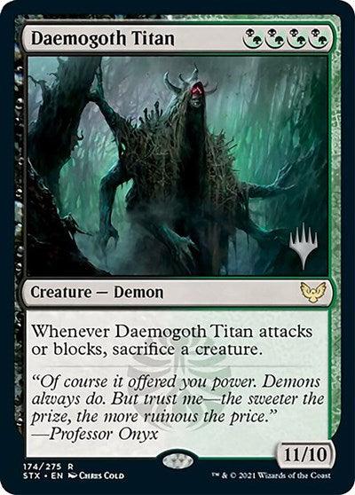 Daemogoth Titan (Promo Pack) [Strixhaven: School of Mages Promos] - Rocket TCG