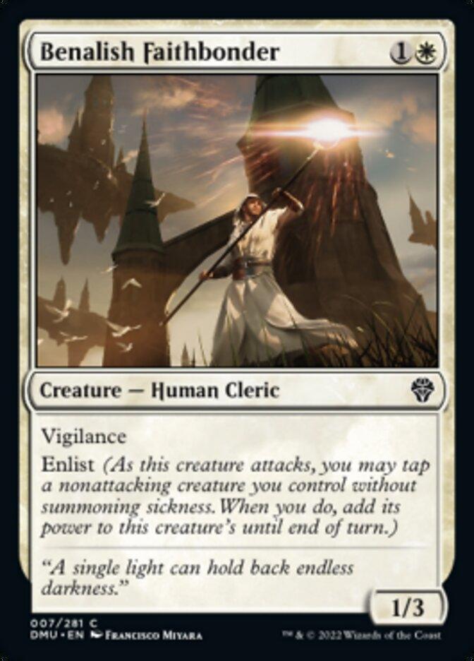 Benalish Faithbonder [Dominaria United] - Rocket TCG