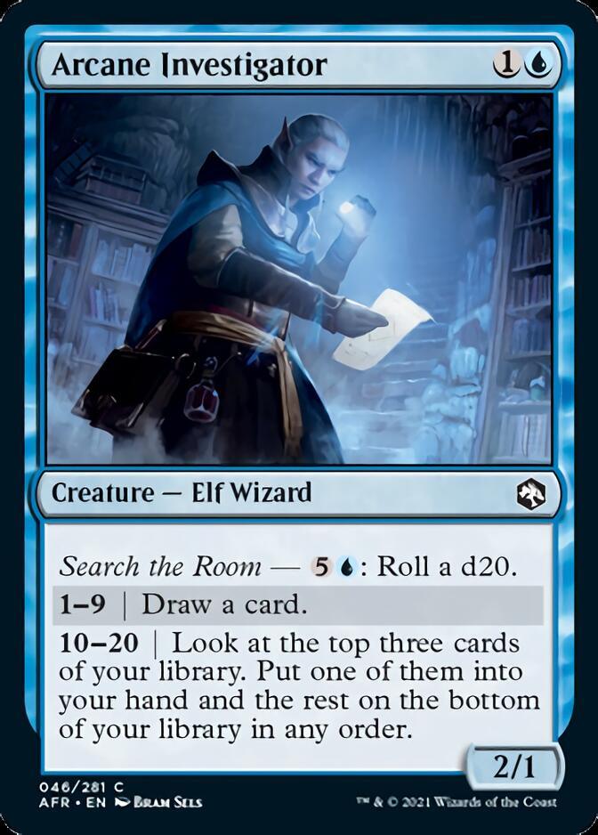 Arcane Investigator [Dungeons & Dragons: Adventures in the Forgotten Realms] - Rocket TCG