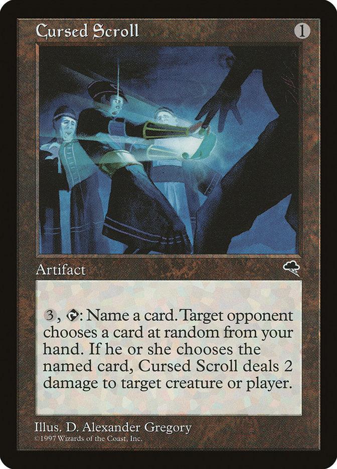 Cursed Scroll [Tempest] - Rocket TCG