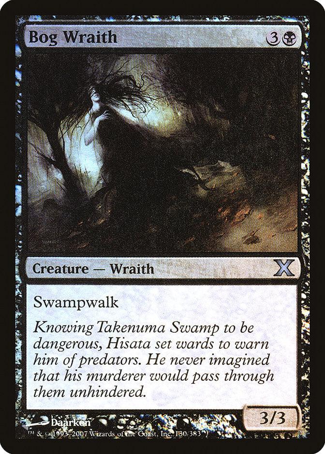 Bog Wraith (Premium Foil) [Tenth Edition] - Rocket TCG