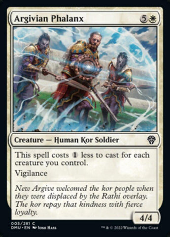 Argivian Phalanx [Dominaria United] - Rocket TCG