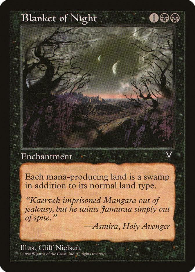 Blanket of Night [Visions] - Rocket TCG