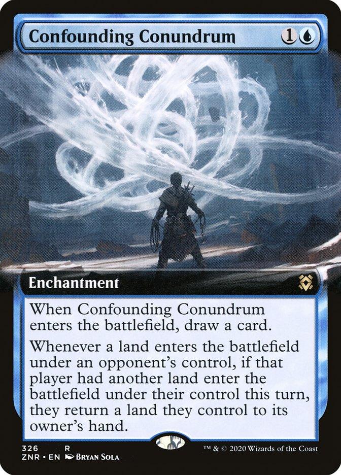 Confounding Conundrum (Extended Art) [Zendikar Rising] - Rocket TCG