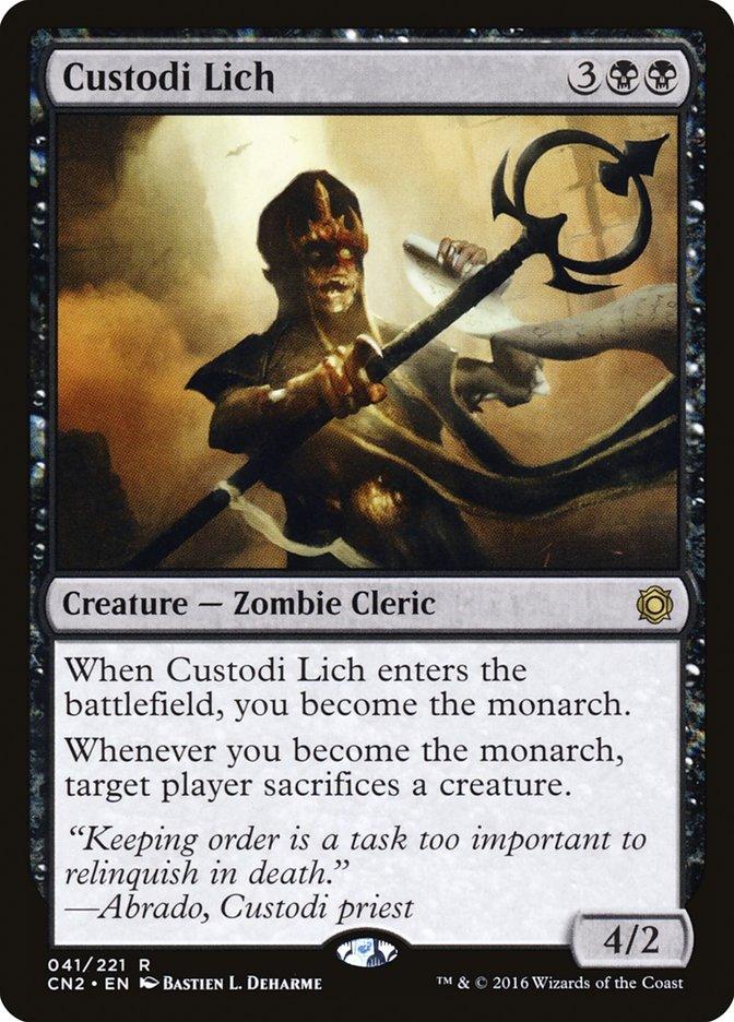 Custodi Lich [Conspiracy: Take the Crown] - Rocket TCG
