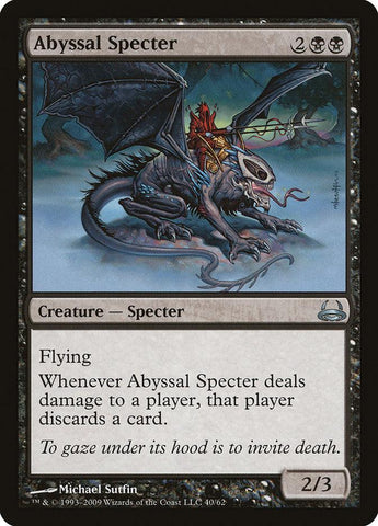 Abyssal Specter [Duel Decks: Divine vs. Demonic] - Rocket TCG