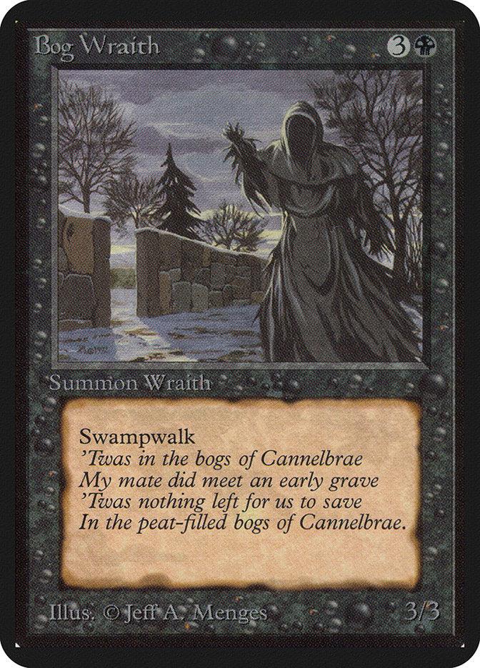 Bog Wraith [Alpha Edition] - Rocket TCG